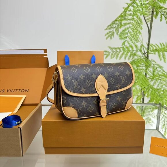 Louis Vuitton Bags Louis Vuitton Diane Pm Classic Canvas Crossbody